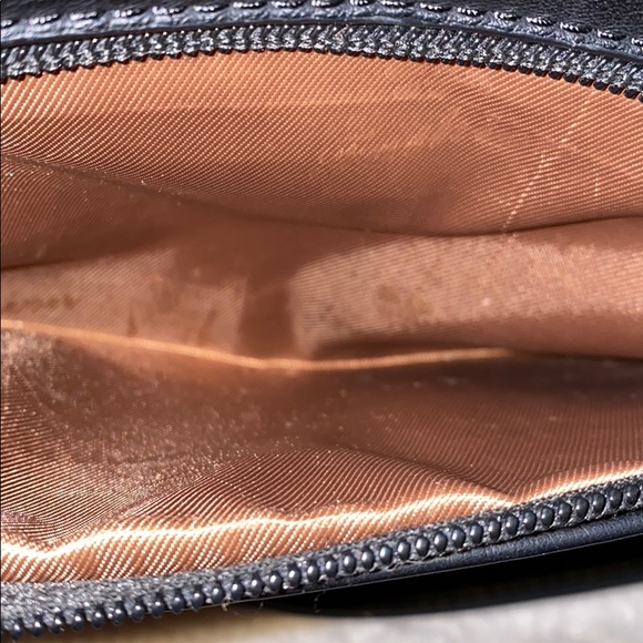 Black Crossbody Leather Purse - Picture 7 of 7